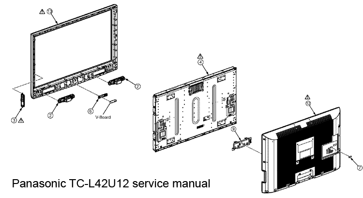 Panasonic TC-L42U12 service manual
