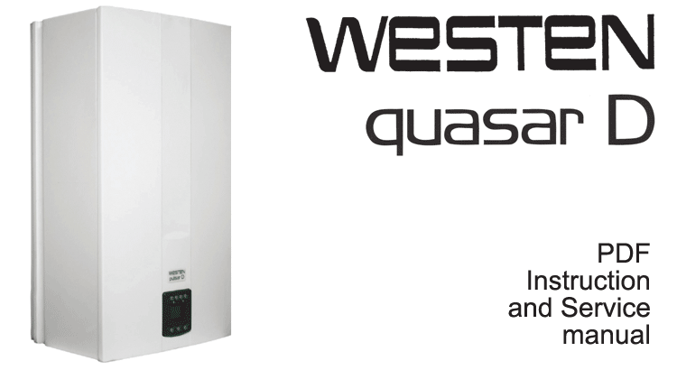 Westen Quasar D instructions and service manual
