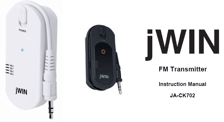 jWin JA-CK702 instruction manual