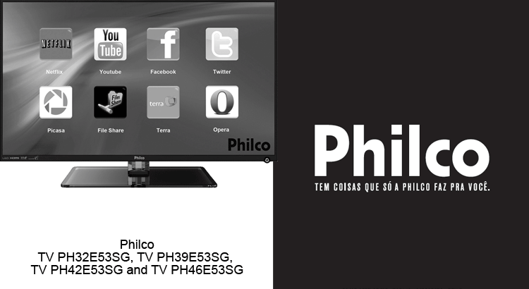 Philco TV PH32E53SG, TV PH39E53SG, TV PH42E53SG and TV PH46E53SG PDF instruction manual